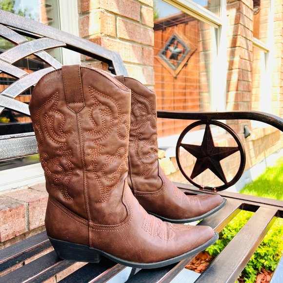 ‼️ SOLD ‼️ Cowgirl Western Boot - Austin Trading Co. Sz 10 - Picture 5 of 8